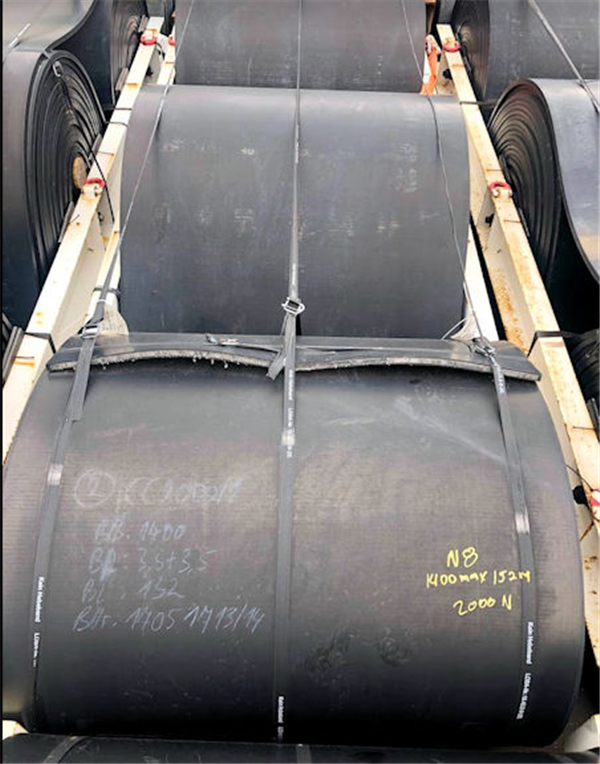 12,606.5' L Of Unused/new Fenner Dunlop Conveyor Belting, 1400mm W X 3842m L (approx. 55" W X 12,606.5' L))